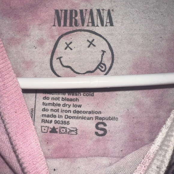 Pink Nirvana Graphic Tee - Picture 2 of 2